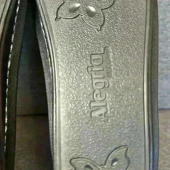 Alegria Classic Paloma Brilliant Black Patent Leather Clog Euro Sz 37 (6.5 USA) - Picture 9 of 14